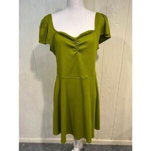 Women's Wild Fable Green Ribbed Knit Dress Size XXL